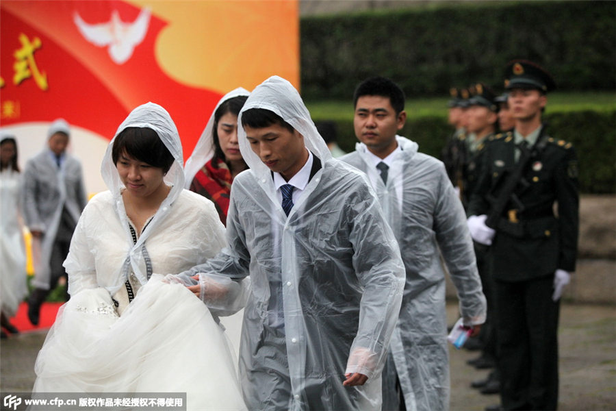 70 new couples rehearse memorial ceremony for martyrs