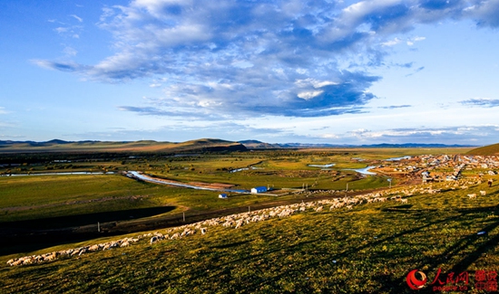 Picturesque scenery of Hulun Buir grassland