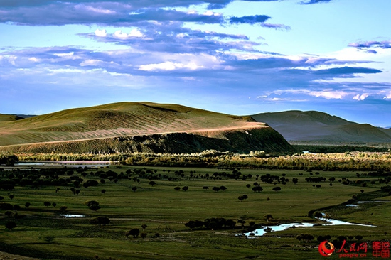 Picturesque scenery of Hulun Buir grassland