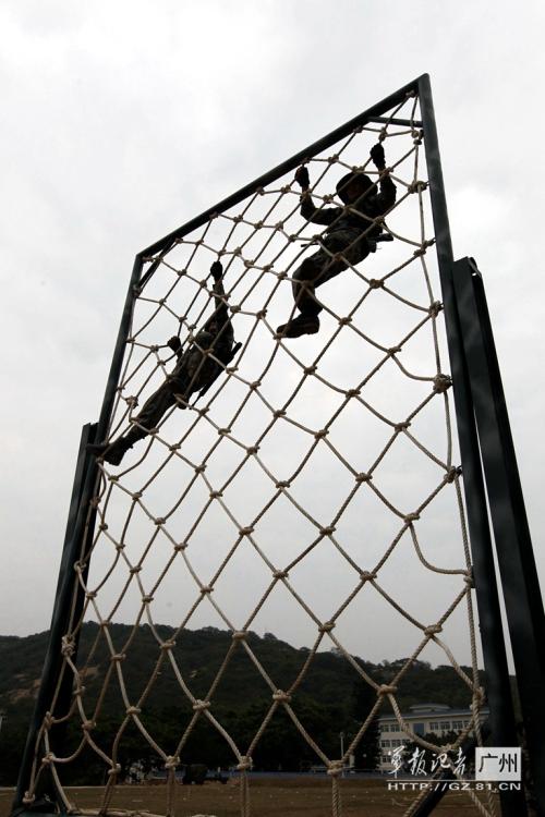 Scouts in devil training in Zhuhai