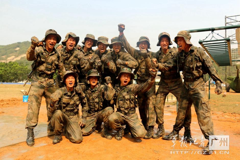 Scouts in devil training in Zhuhai