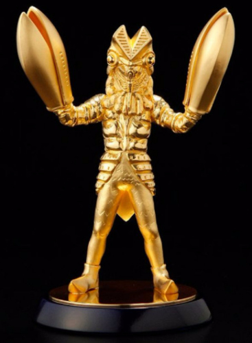 Pure gold 'Alien Baltan' to be on sale in Tokyo  