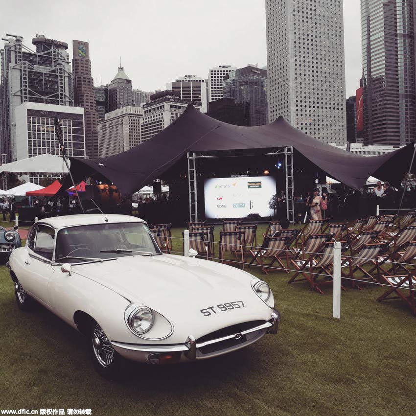 Classic car festival held in Hong Kong