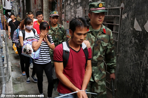 Guangdong police crack down economic immigrant trafficking, 26 Vietnamese detained