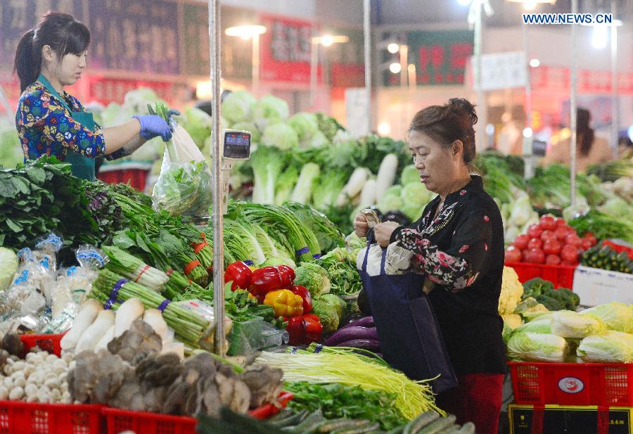 China's CPI up 1.6 pct in September