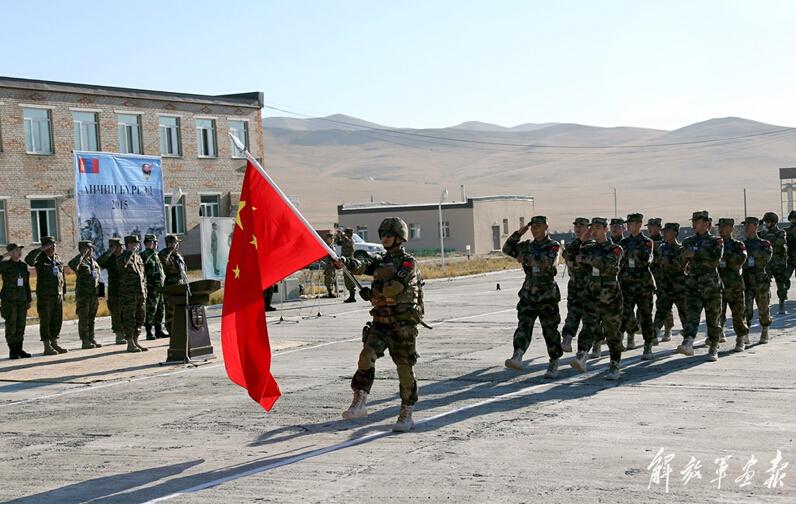 China anti-terrorism special forces in joint training with foreign troops