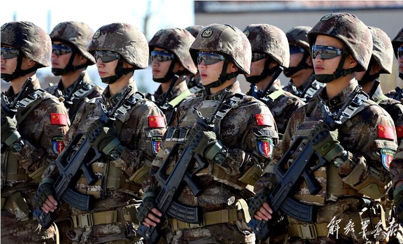 China anti-terrorism special forces in joint training with foreign troops