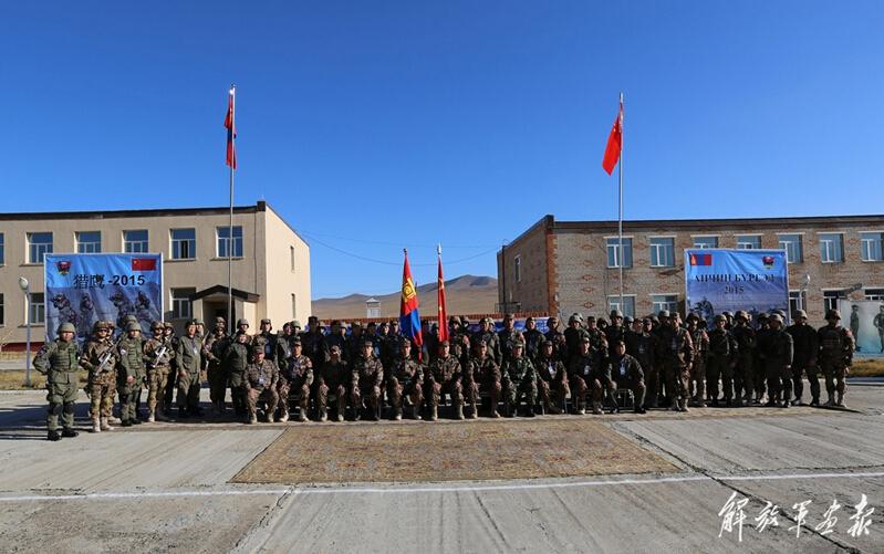 China anti-terrorism special forces in joint training with foreign troops