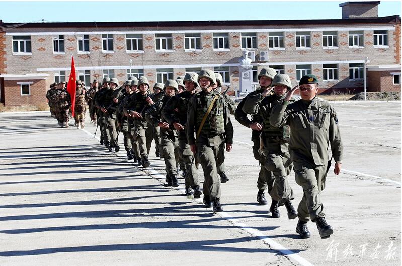 China anti-terrorism special forces in joint training with foreign troops