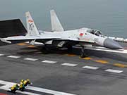 In pics: J-15 Carrier-Based Fighter takes off from Liaoning aircraft carrier