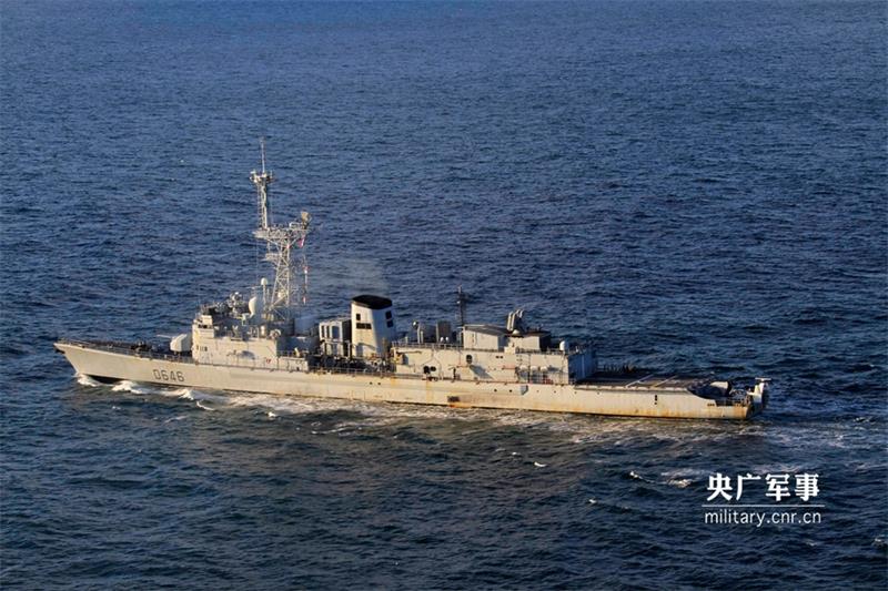 Chinese, French warships take part in joint drill 