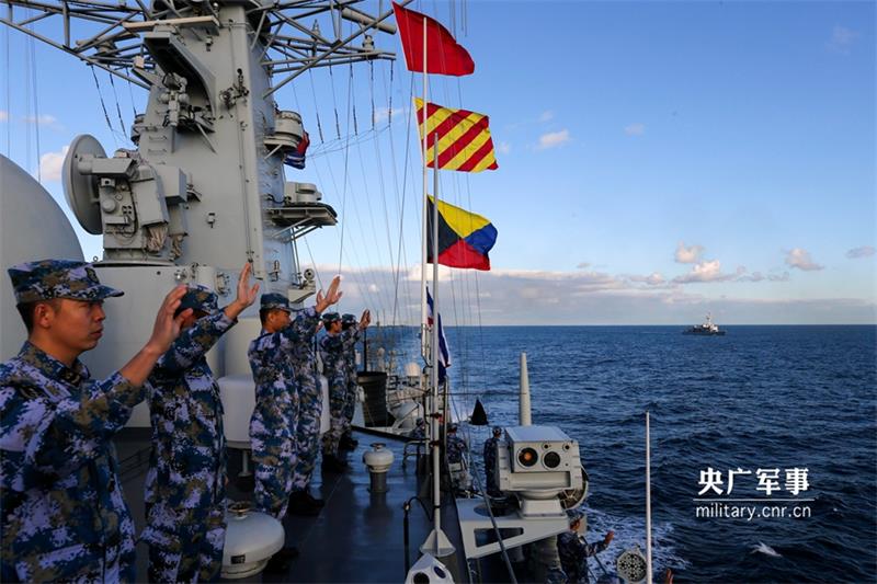 Chinese, French warships take part in joint drill 