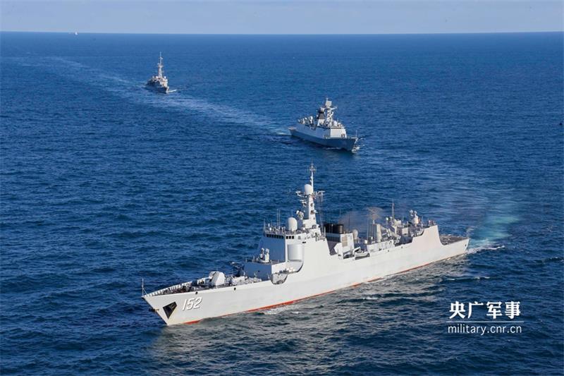 Chinese, French warships take part in joint drill 