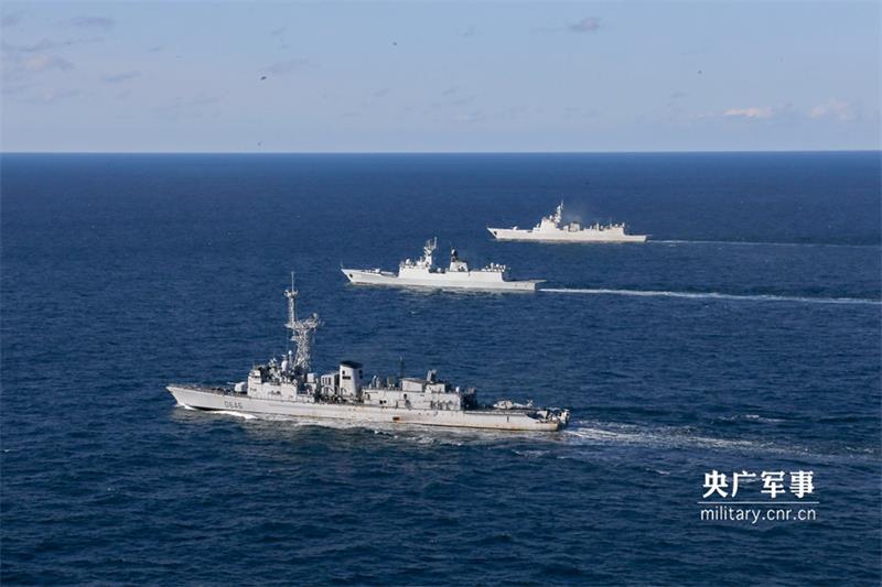 Chinese, French warships take part in joint drill 