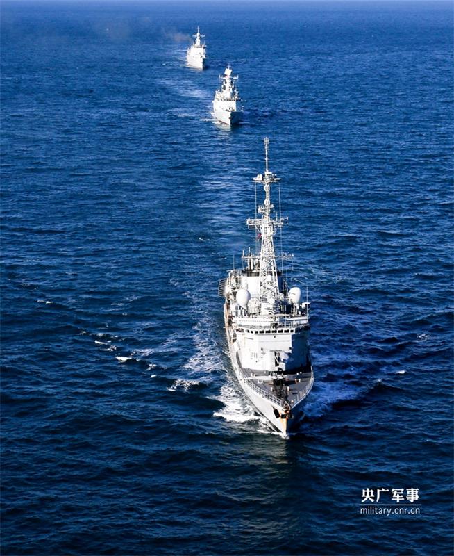 Chinese, French warships take part in joint drill 