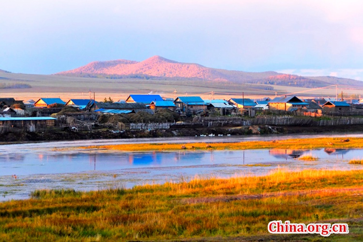 Beautiful scenery of Eerguna, Inner Mongolia