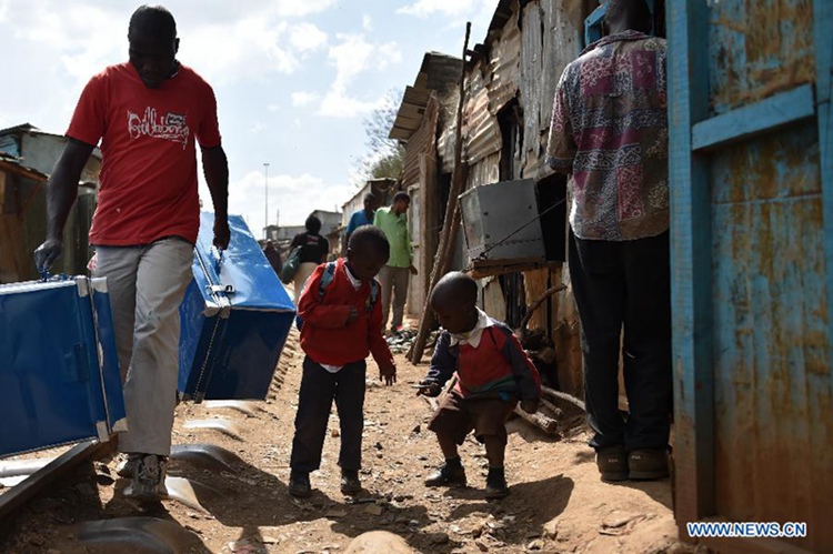 In pics: Kibera slum in Kenya