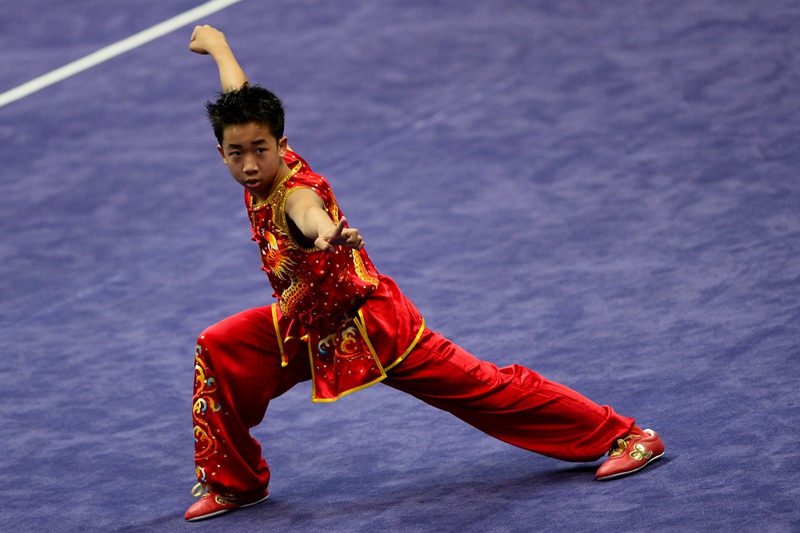 Highlights of martial arts competition at 1st National Youth Games