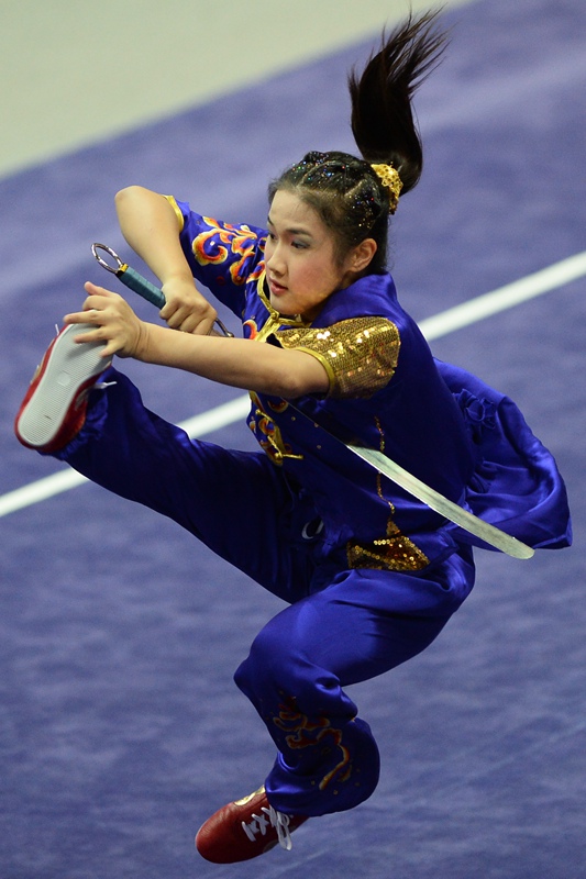 Highlights of martial arts competition at 1st National Youth Games