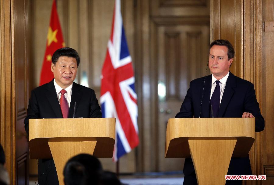 China, Britain issue declaration to seal 