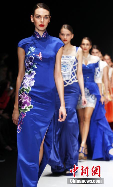 Chinese style shines in Russian Fashion Week
