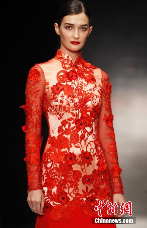 Chinese style shines in Russian Fashion Week