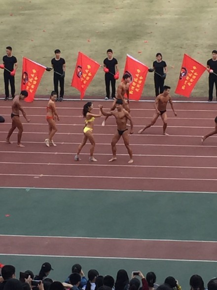 Muscle up and cheer for the sports meet!