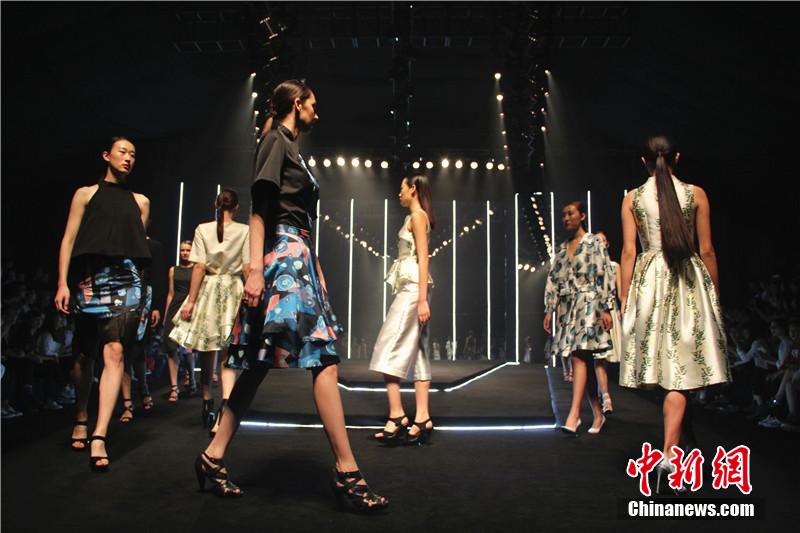 Models show creations of designers in Ningbo Intl Fashion Week
