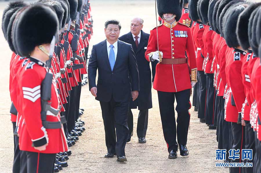 In photos: Memorable moments of President Xi's UK visit