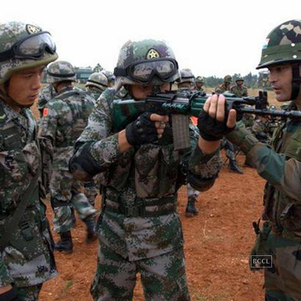 In pics: China-India joint anti-terrorism training