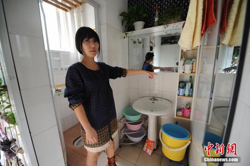 Men give dormitory of female students a facelift