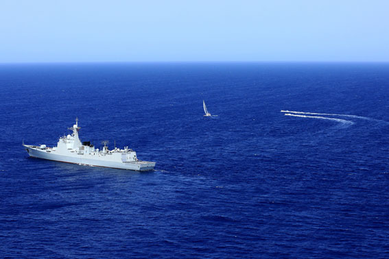 China warns U.S. against making trouble in South China Sea