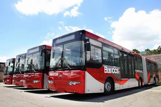 China's new energy buses to enter global market