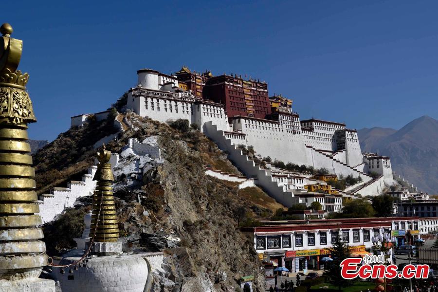 Potala Palace takes on new look after refurbishment