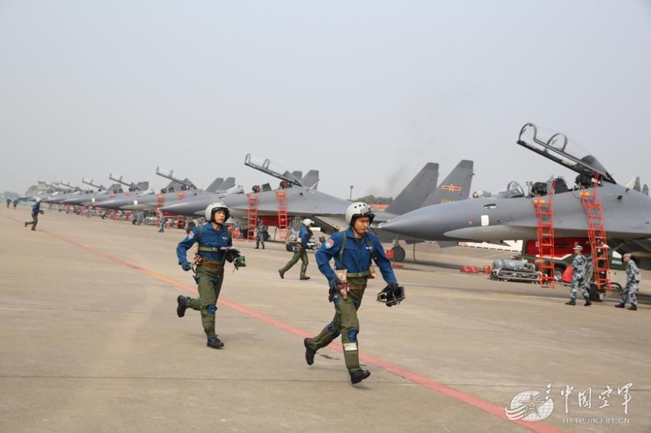 In pics: PLA Air Force in training