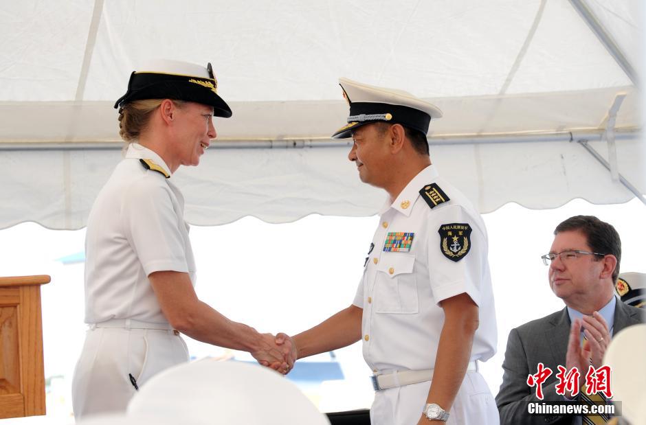 China's naval hospital ship calls at U.S. port