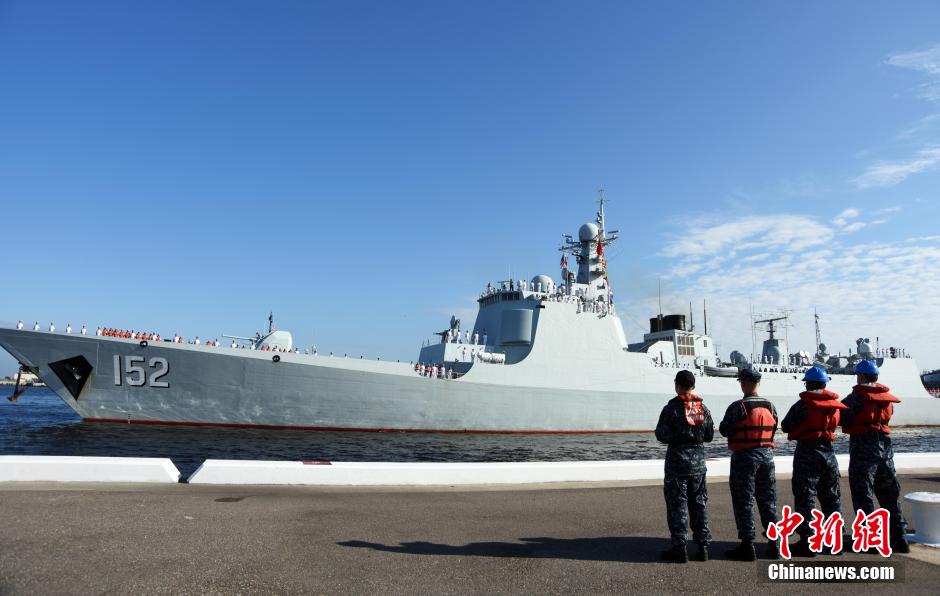 China's naval hospital ship calls at U.S. port