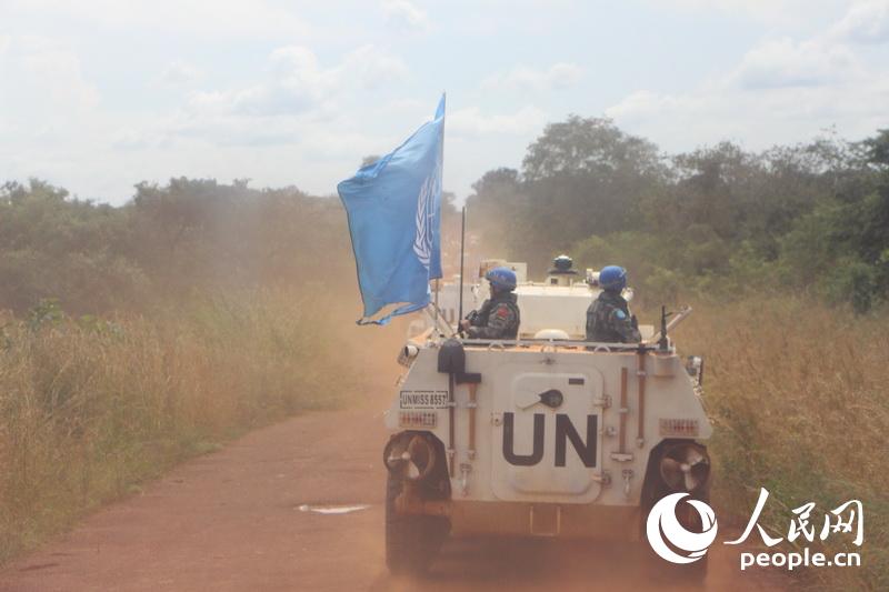 China's first peace-keeping battalion stalked by armed men during food supply mission in South Sudan