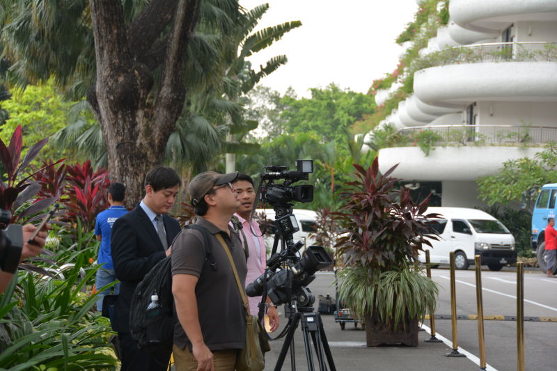 Media organizations gather in Singapore  for  historic Xi-Ma meeting