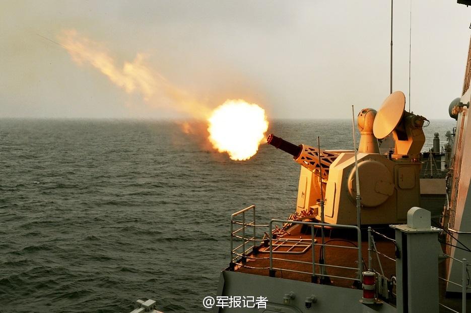 PLA artillery battalion carries out actual-combat drill