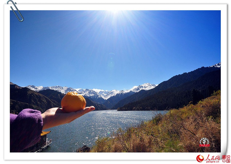 Fascinating Heaven Lake of Tian Shan