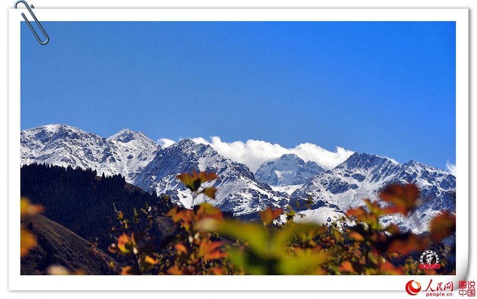 Fascinating Heaven Lake of Tian Shan