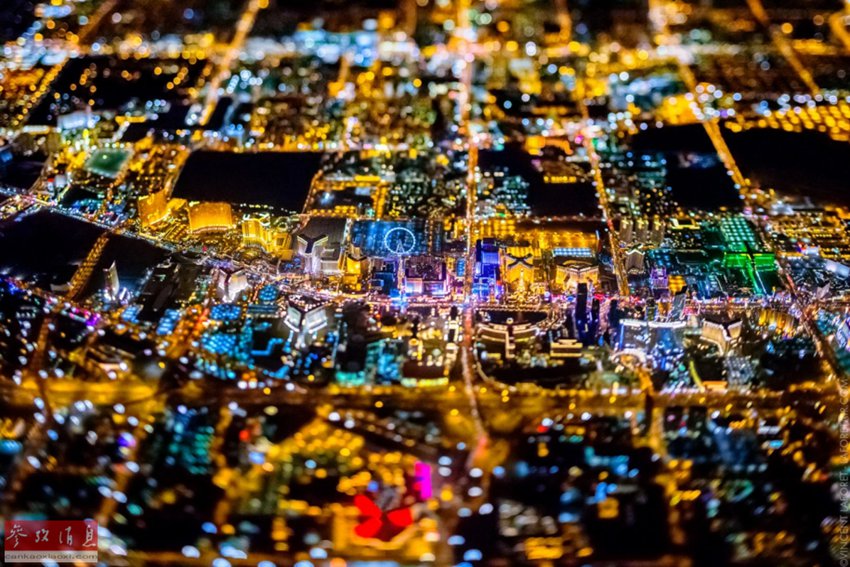 Amazing aerial night view of the world’s most iconic cities