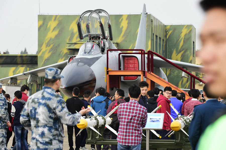 PLA Air Force holds opening day in Hangzhou