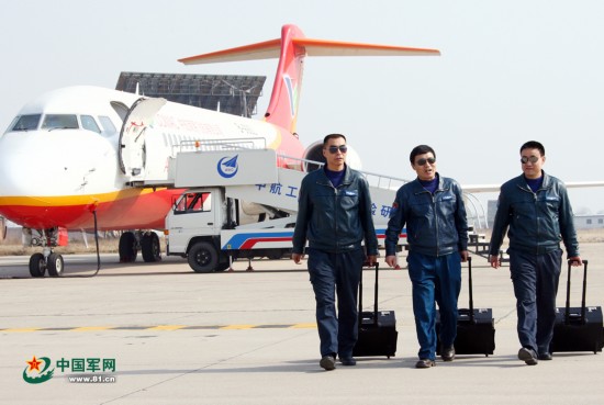 Heroic test pilots of the PLA Air Force