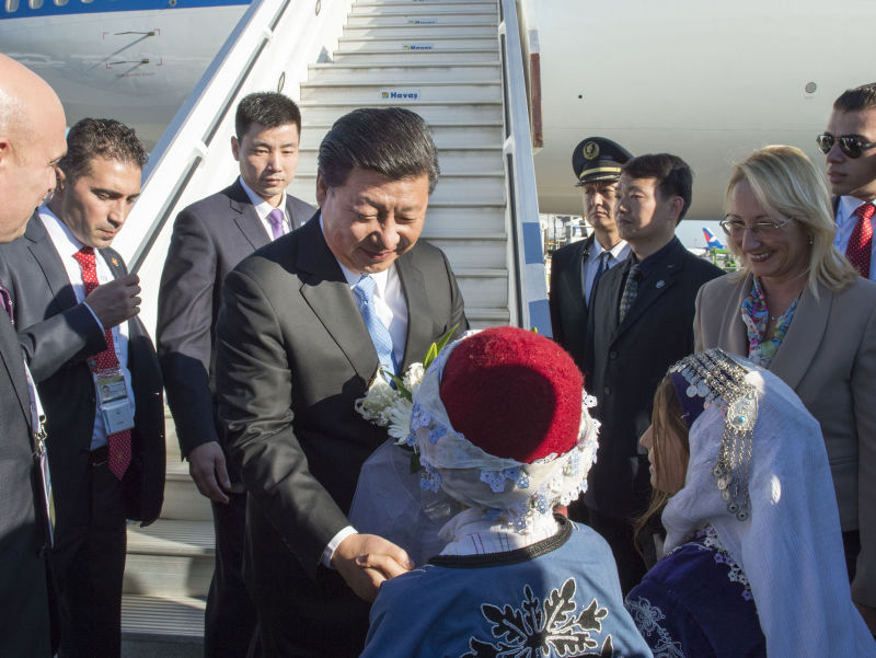 Chinese President Xi Jinping Arrives in Turkey for G20 Summit