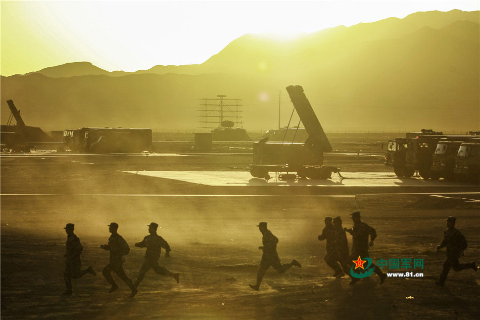 PLA missile brigade conducts live fire exercise