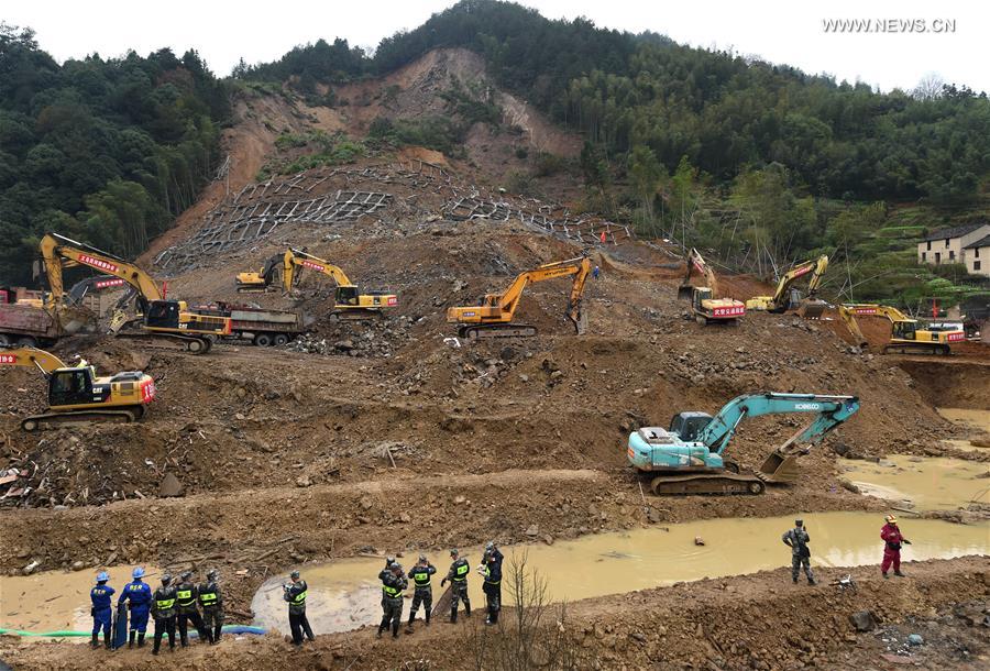 26 confirmed dead, 11 missing in E. China's landslide