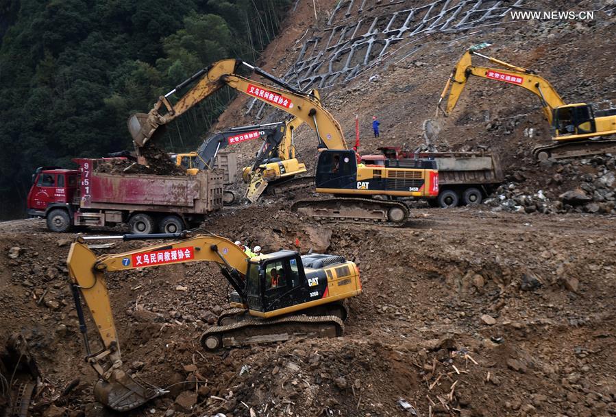 26 confirmed dead, 11 missing in E. China's landslide