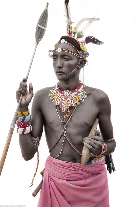 Photographer spends seven years taking intimate portraits of African tribes 